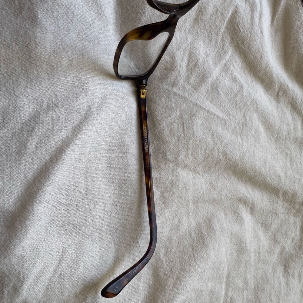 Oliver Peoples Tortoiseshell Rectangular Eyeglass… - image 5